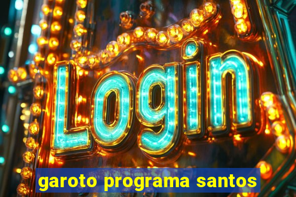 garoto programa santos